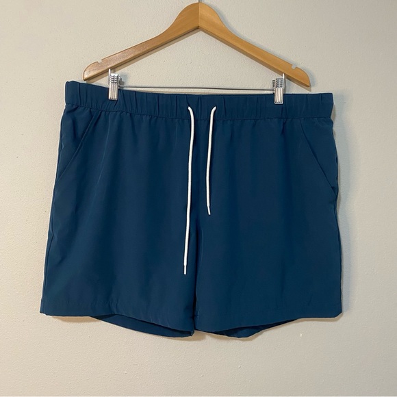 ✨Original‎ Use Men's Blue Swim Trunks Men's Size XL - Picture 1 of 7